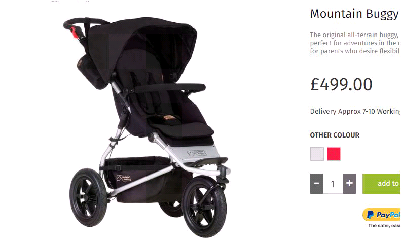 mountain buggy terrain gumtree